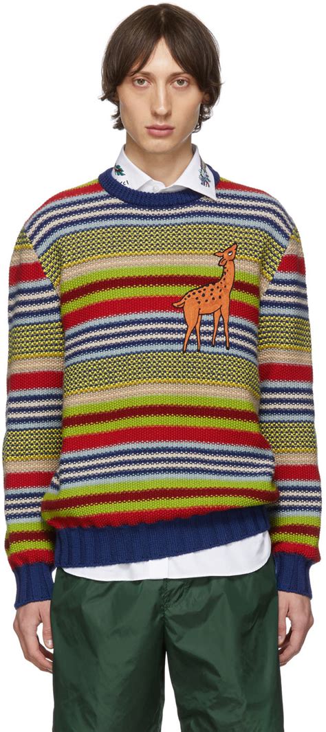 gucci multicolor sweater